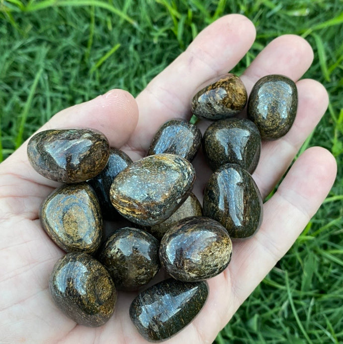 Bronzite Tumble Stone  / Tumbled Stone Crystal